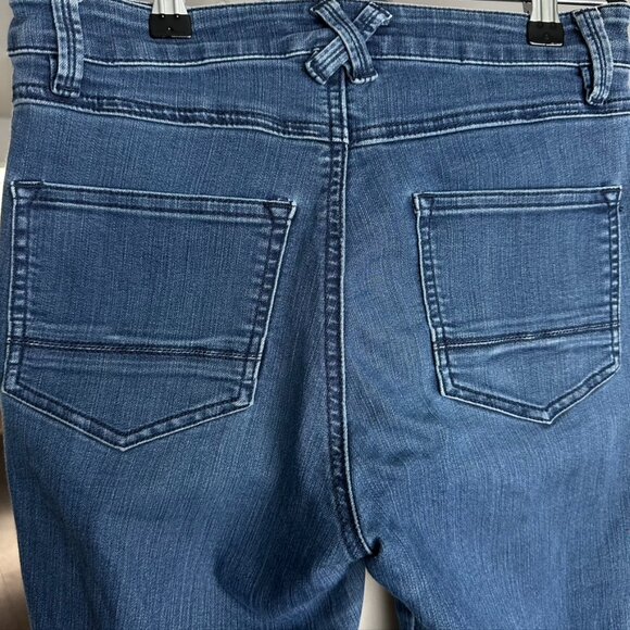 prAna Oday Jean Indigo Blue Skinny Stretch Denim Organic Size 2 26 - Picture 8 of 9